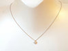 Necklace Necklace Chain + pendant White gold Diamond 58 Facettes 05592CD