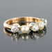 Bague 53 Bague ancienne jarretière perles fines diamants 58 Facettes 19-194