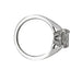 Ring 49 2,02 carat diamond solitaire ring in platinum. 58 Facettes 30455