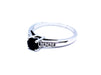 Bague 55 Mauboussin Bague Grand mot d'amour Or blanc Saphir 58 Facettes 876322CN