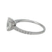 Ring 53 Solitaire ring in white gold, 1,89 carat diamond. 58 Facettes 29860