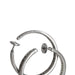 Earrings Cartier hoop earrings, white gold, diamonds. 58 Facettes 29956