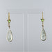 Boucles d'oreilles Boucles d'oreilles quartz à rutile grenats tsavorites et diamants 58 Facettes 18-352