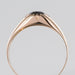 Ring 61 Garnet bangle ring in pink gold 58 Facettes 20-195-57