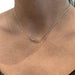 Dior “Oui” necklace necklace in white gold and diamond. 58 Facettes 30560