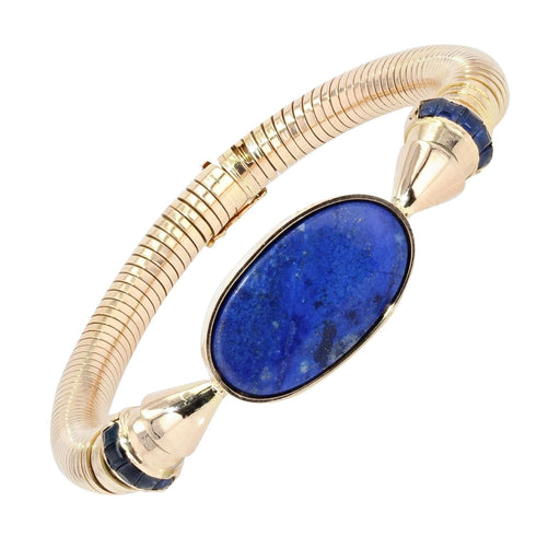 Bracelet Bracelet tubogaz lapis lazuli et saphirs 58 Facettes 21-208