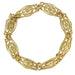 Bracelet Old gold bracelet with floral motifs 58 Facettes 17-348