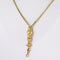 Collier Collier ancien or jaune coulant et main gantée 58 Facettes 20-384