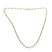 Unisex calabrote chain necklace Yellow gold 58 Facettes N102868LF