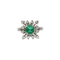 Bague 54 Bague or, émeraude, diamants 58 Facettes 230116R