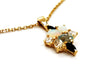 Necklace Necklace Chain + pendant Yellow gold Opal 58 Facettes 1167353CD