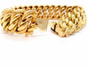 Bracelet American mesh bracelet Yellow gold 58 Facettes 904601CD