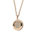 Bulgari necklace, "Bulgari-Bulgari", in pink gold, onyx and diamonds. 58 Facettes 30068