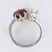 Ring 48 Ruby and Diamond Ring Toi et Moi 58 Facettes 07-083-1465163-50