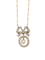 Collier Collier nœud Belle Epoque Or jaune Diamants Perle fine 58 Facettes 1022.5