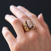 Bague 61 Chevalière homme or et camée sur agate 58 Facettes 18-354-61