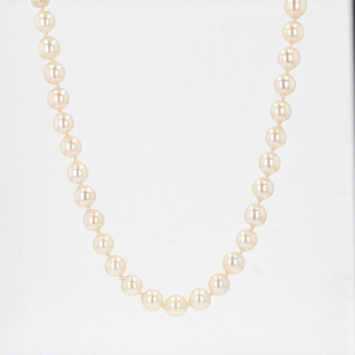 Collier Collier de perles de culture baroque et son fermoir ancien 58 Facettes 01-124