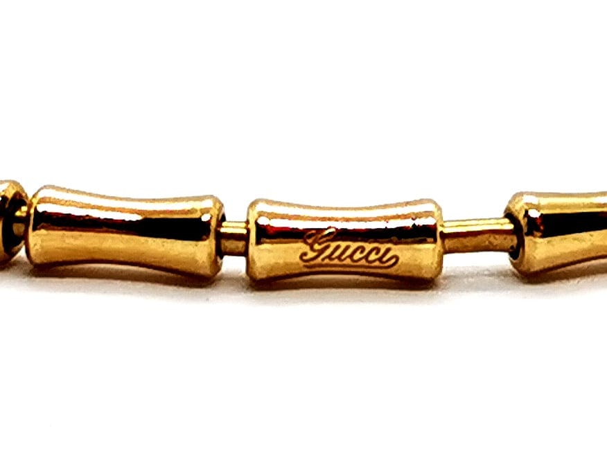 Bracelet Gucci Bracelet Bamboo Or jaune 58 Facettes 1048317CD