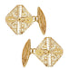 Cufflinks Filigree gold cufflinks 58 Facettes 21-049