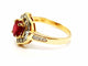 Bague 52 Bague Or jaune Rubis 58 Facettes 1157620CN