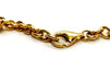 Necklace Chain link necklace Yellow gold 58 Facettes 1132933CD
