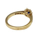 Bague 51 Bague Tiffany&Co. marguerite en or jaune diamants et saphir. 58 Facettes 30403
