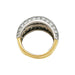 Bague 48 Bague Cartier or jaune, platine et diamants. 58 Facettes 30401