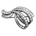 Clip Double clip Boucheron, "Noeud" en platine, or blanc et diamants. 58 Facettes 27909