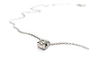 Collier Collier Chaîne + pendentif Or blanc Diamant 58 Facettes 1091768CN