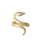 Bague Bague vintage serpent enroulé or jaune 58 Facettes