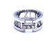 Bague 50 Tiffany & Co Bague Atlas Or blanc Diamant 58 Facettes 997153CN