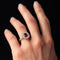 Bague 55 Bague rubis entourage diamants 58 Facettes CQ596-51