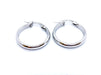 Boucles d'oreilles Boucles d'oreilles Créoles Or blanc 58 Facettes 990296CD