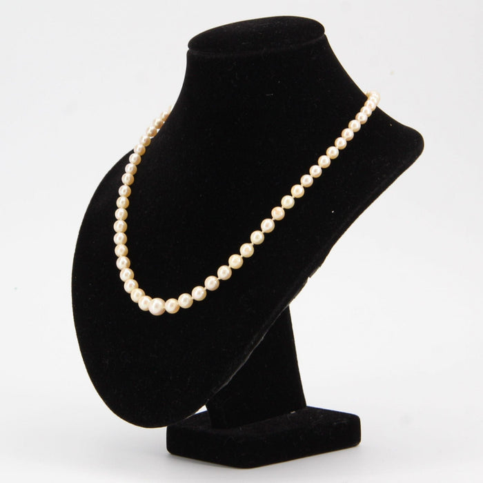 Collier Collier en chute de perles à l'orient crème nacré 58 Facettes 19-540