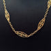 Collier Collier ancien filigrane or jaune 58 Facettes