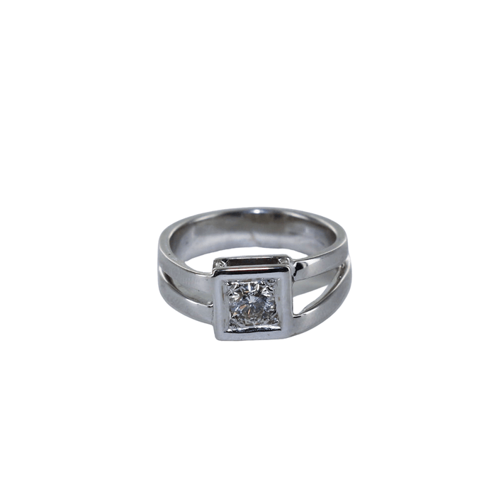 Bague Bague carrée diamant 58 Facettes