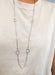Long necklace signed by the house of Dinh Van print collection 58 Facettes 0