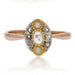 Bague 51 Bague marquise perles fines et diamants ancienne 58 Facettes 21-206-51