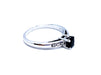 Bague 55 Mauboussin Bague Grand mot d'amour Or blanc Saphir 58 Facettes 876322CN