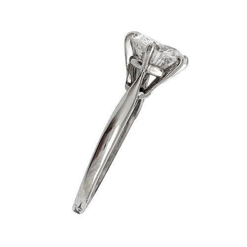 Bague Bague Solitaire 1.86 carats F SI1, or blanc. 58 Facettes 30301