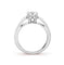 Bague Bague Solitaire Diamant 1,2cts, Or Blanc 58 Facettes