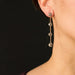 Boucles d'oreilles Pendants d'oreilles platine diamants 58 Facettes 19-167