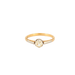 Ring 54.5 Diamond Solitaire Ring 0.40ct 58 Facettes EL2-07