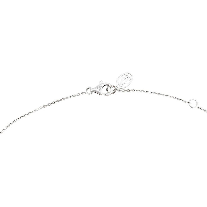 Cartier solitaire necklace, 0,31 carat diamond in white gold.