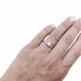 Ring 50 Chaumet “Liens” ring in platinum, 0,52 carat diamond. 58 Facettes 30475