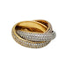 Bague 50 Bague Cartier "Trinty" 3 ors, diamants. 58 Facettes 30452