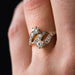 Bague 53 Bague diamants motif ajouré 58 Facettes G48-8141120-53-1