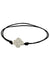 Bracelet Diamond clover leather bracelet 58 Facettes 8261