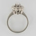 Ring 54 Retro white gold diamond ring 58 Facettes 18-073-54-1