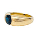 Ring 58 Bangle ring in yellow gold, sapphire. 58 Facettes 29704
